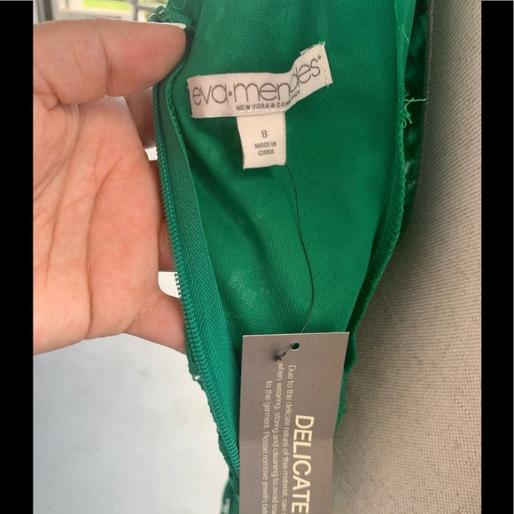 NWT! Eva Mendes Fiesta Collection Alexia Lace Sheath Dress size 8. - Picture 9 of 14